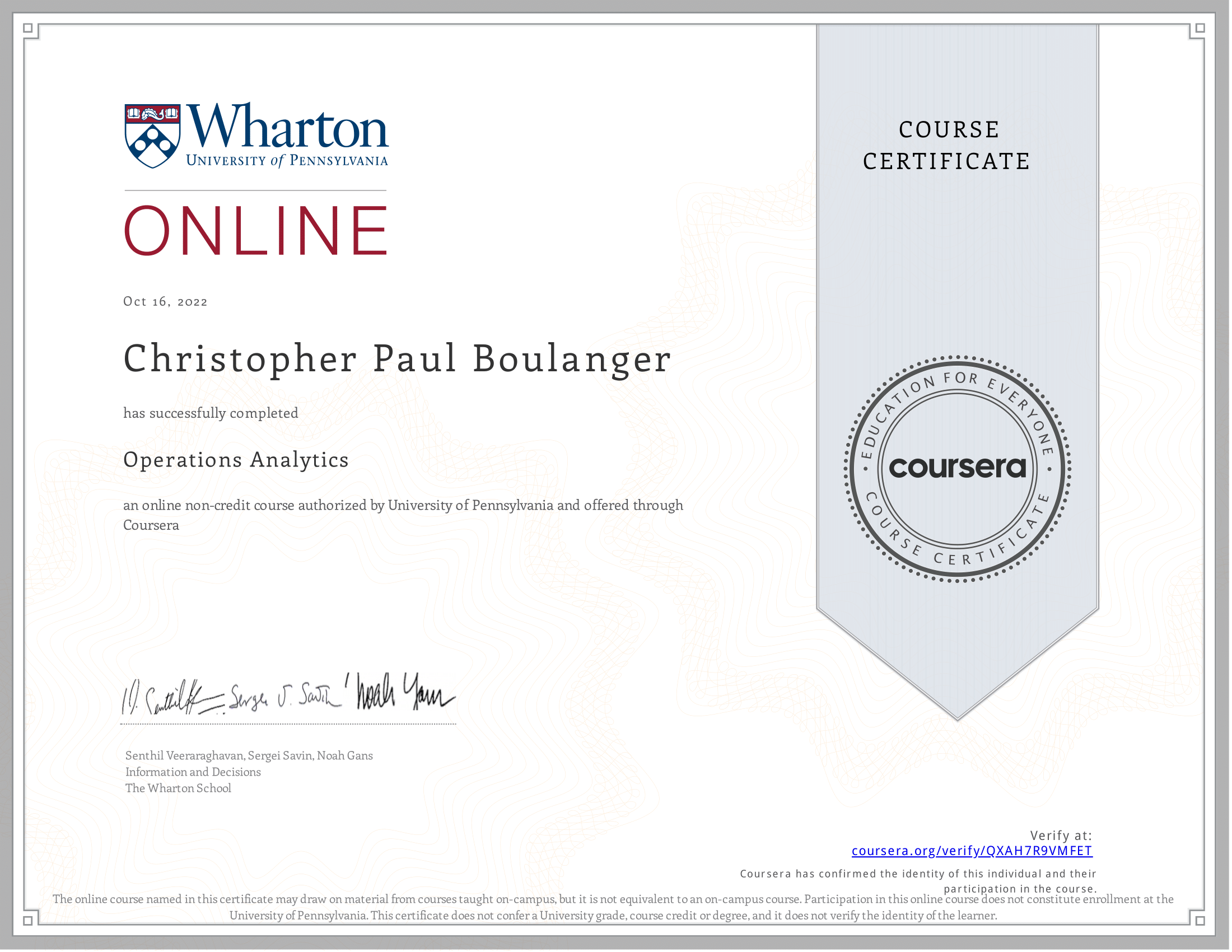 Coursera QXAH7R9VMFET-1